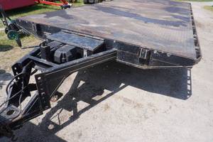 lot 98 image: Sands Welding Deck over Trailer 84 x 20 2 with ramps&nbsp