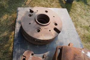lot 67 image: Three round IH wheel weights
