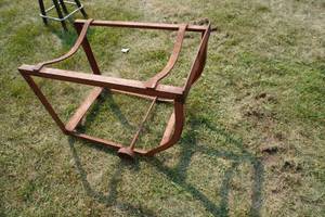 lot 165 image: Barrel tilting cart