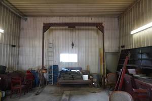 lot 166 image: A frame Engine hoist-11 wide x 11 high to beam bottom