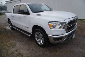 lot 203 image: 2022 Ram 1500 Bighorn Diesel w239,XXX mi-30 MPG Ave, starting bid $13,250.