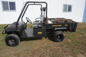 lot 209 image: PUG  Frontier 4 x 4 Gas Dump Box, currently not running