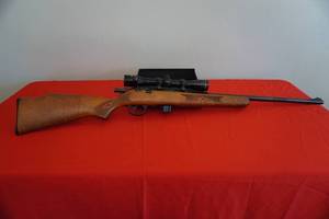 lot 5 image: Marlin 22 LR wTasco scope