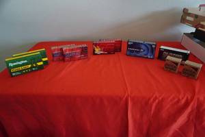 lot 44 image: Seven boxes of .308&nbsp and 3 boxes hand gun ammo&nbsp