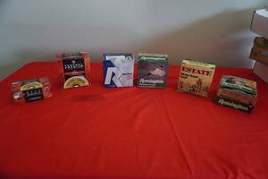 lot 46 image: Six boxes 12 ga shells, some parcial