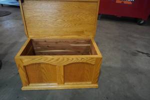 lot 267 image: Cedar lined chest 31 L x 18 T  x 16 D