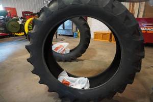 lot 269 image: Two new Titan Tractor tires & tubes 6 ply 13.9 x 36