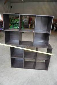 lot 299 image: Two shelving pieces 36 x 24 x 12