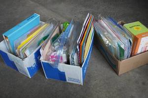 lot 317 image: Three boxes Paper and projects