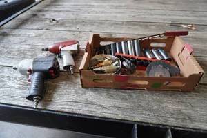 lot 360 image: Snap On air rachet, FMC 500 air rachet, socket sets
