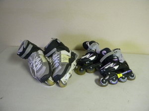 lot 8 image: 2) Pr Roller Blades mens size 11