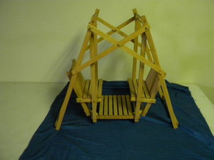 lot 14 image: Doll Yard Swingwooden unit