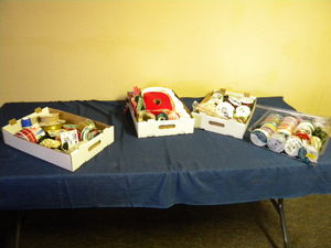 lot 27 image: Four boxes of Ribbons