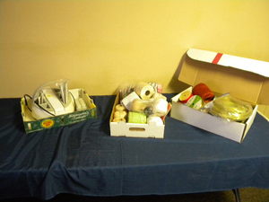 lot 26 image: Craft light, Treads and Ribbons