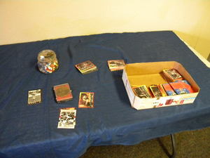 lot 103 image: Marblescollector cards-Batman,etc,JD Medal
