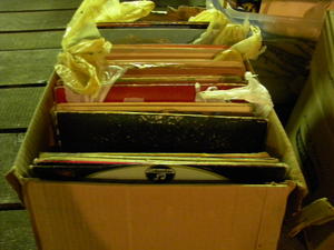 lot 130 image: #1 box of records