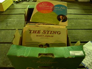 lot 132 image: #3 box of records