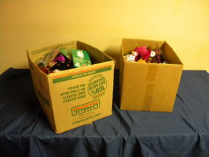 lot 156 image: 2) Boxes TY beanie babies