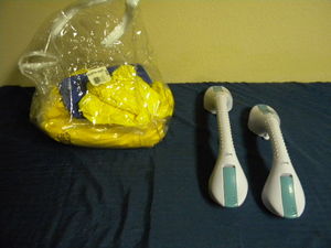 lot 167 image: Bath grad bars, rain gear