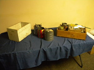 lot 169 image: Two boxes of nails and tacks