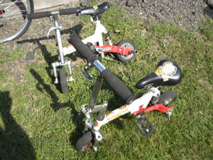 lot 225 image: 2) Mini Clown bikes