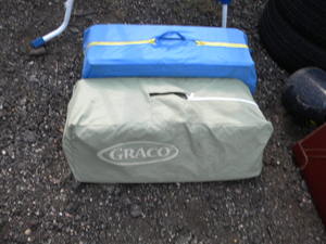 lot 244 image: 2) Portable play pens