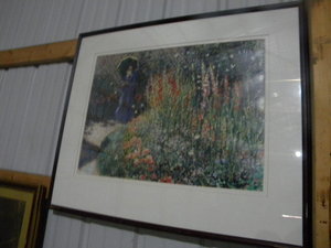 lot 254 image: Walking in the Rain picture