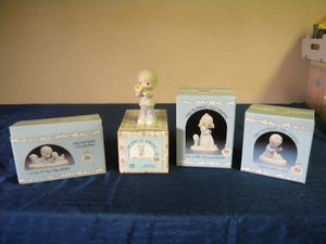 lot 523 image: Precious Moments 5 Figurines
