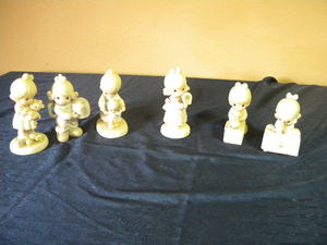 lot 539 image: Precious Moments 6 Figurines