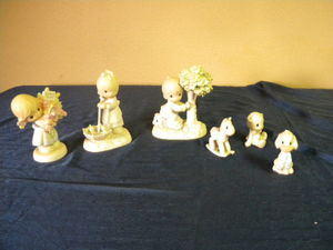 lot 549 image: Precious Moments 6 Figurines