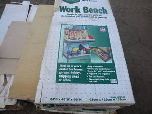 lot 401 image: 3) 4 Work Benches (Not opended)