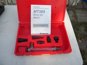 lot 426 image: Snap-On MT 383 Blow by meter
