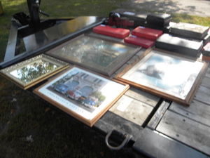 lot 479 image: VW Picture, Jim Hansel, print, mirror