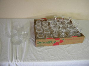 lot 571 image: Stemware and glasses3 sizes