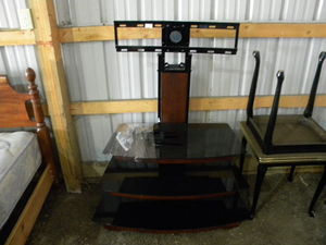 lot 603 image: TV stand for flat screen TV