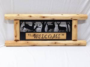 lot 21 image: Custom Signs Welcoming Guests