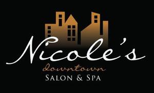 lot 80 image: Nicoles Downtown Salon & Spa Gift Certificate $100 and Brent Douglas Gift Certificate $25