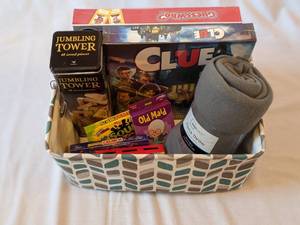 lot 93 image: Basket donated by Knight Barry Title Alesasha Miller and $25 Buffalo Wild Wings Gift card