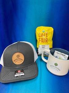 lot 99 image: Hat & a Coffee Day from Wholesome Endeavors