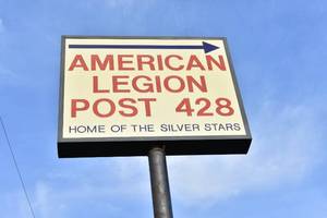 lot 1 image: Sign Box on Post