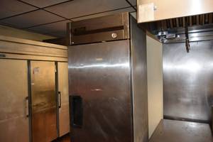 lot 27 image: SS True Upright Freezer