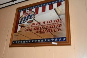 lot 67 image: Miller Lite Mirror