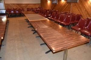lot 117 image: 6 square tables