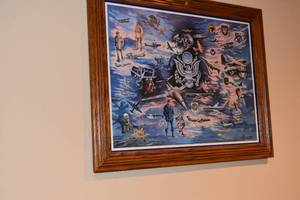 lot 121 image: Military Airlift Command print