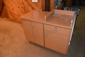 lot 128 image: 48 cabinet