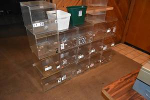 lot 130 image: 12 Pull Tag Boxes