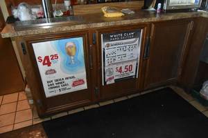 lot 166 image: 3 section cooler cabinet