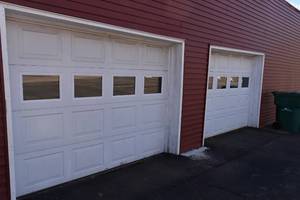 lot 256 image: 2) 9 wide X 7 high doors