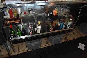 lot 278 image: Double Sink wDrain boards 5 L X 21 D