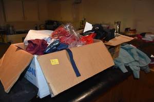 lot 317 image: Box of American Legion Shirts etc...